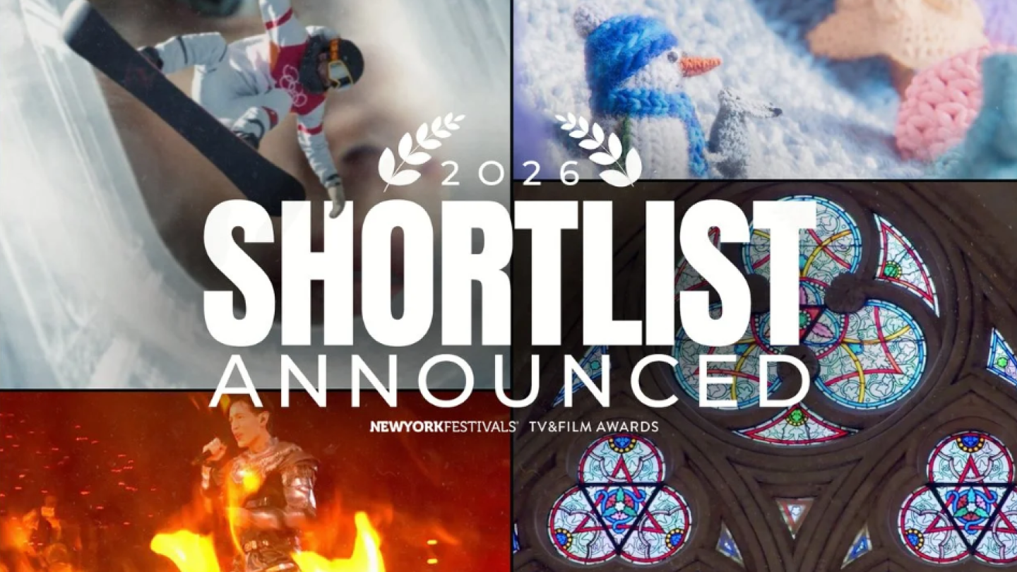 New York Festivals TV & Film Awards Announces 2026 Shortlist